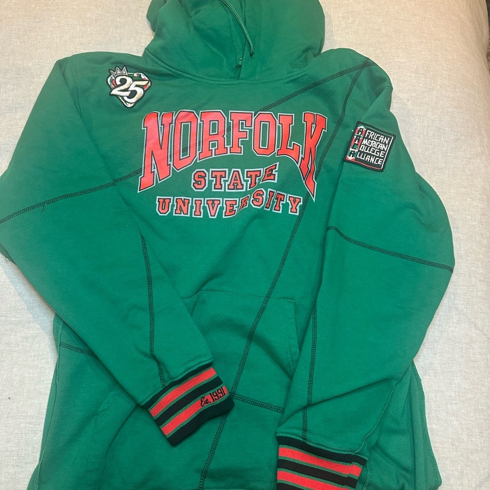 Green Norfolk State University Hoodie